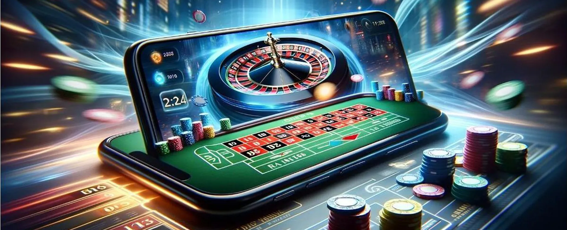Exciting 8k8 VIP Casino background with vibrant games and promotions